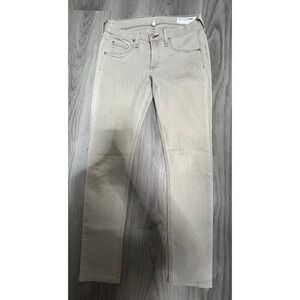 Rag Bone Jean Women Beige‎ Skinny Jeans Size 28